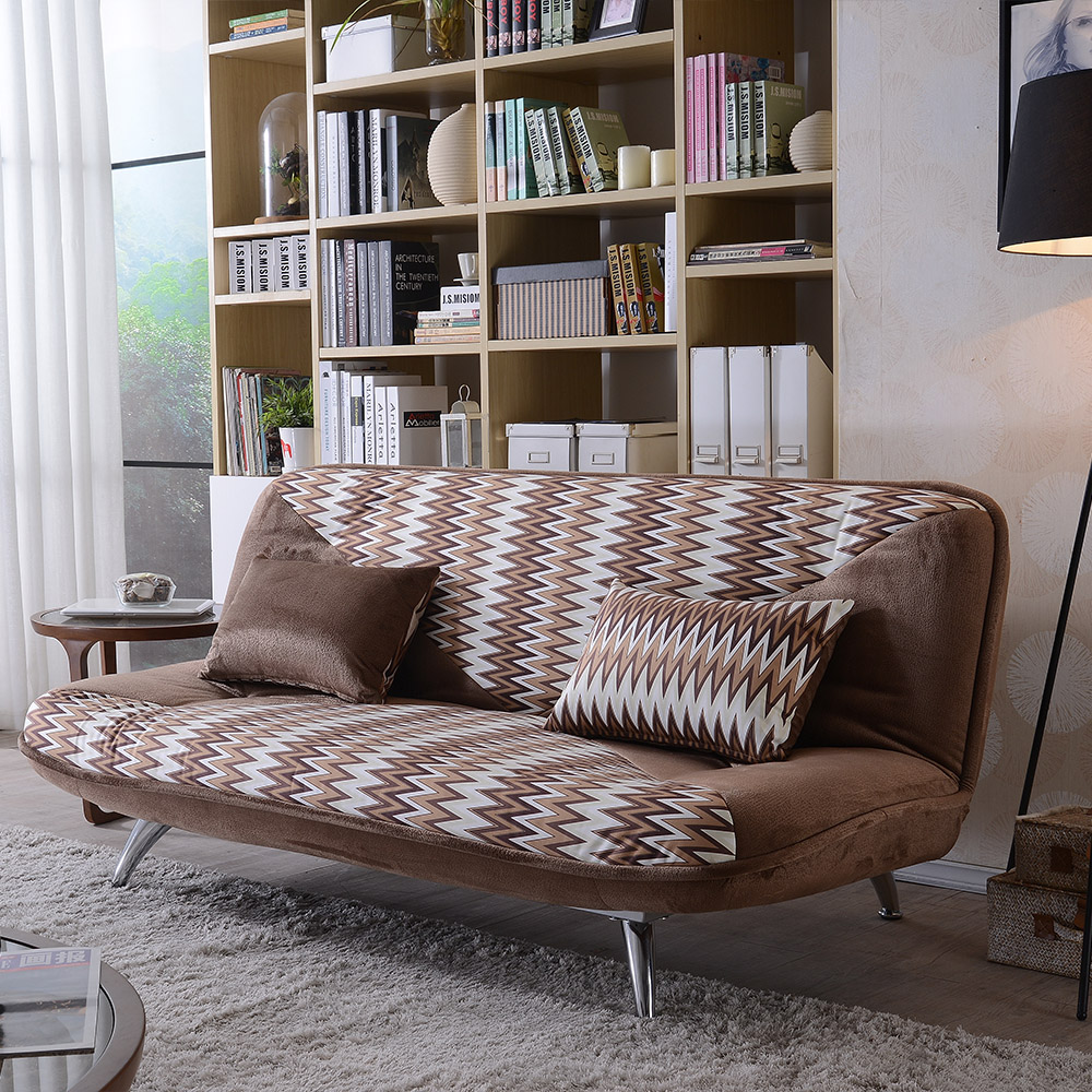 78.7" Full Sleeper Cotton&linen Upholstered Convertible Sofa