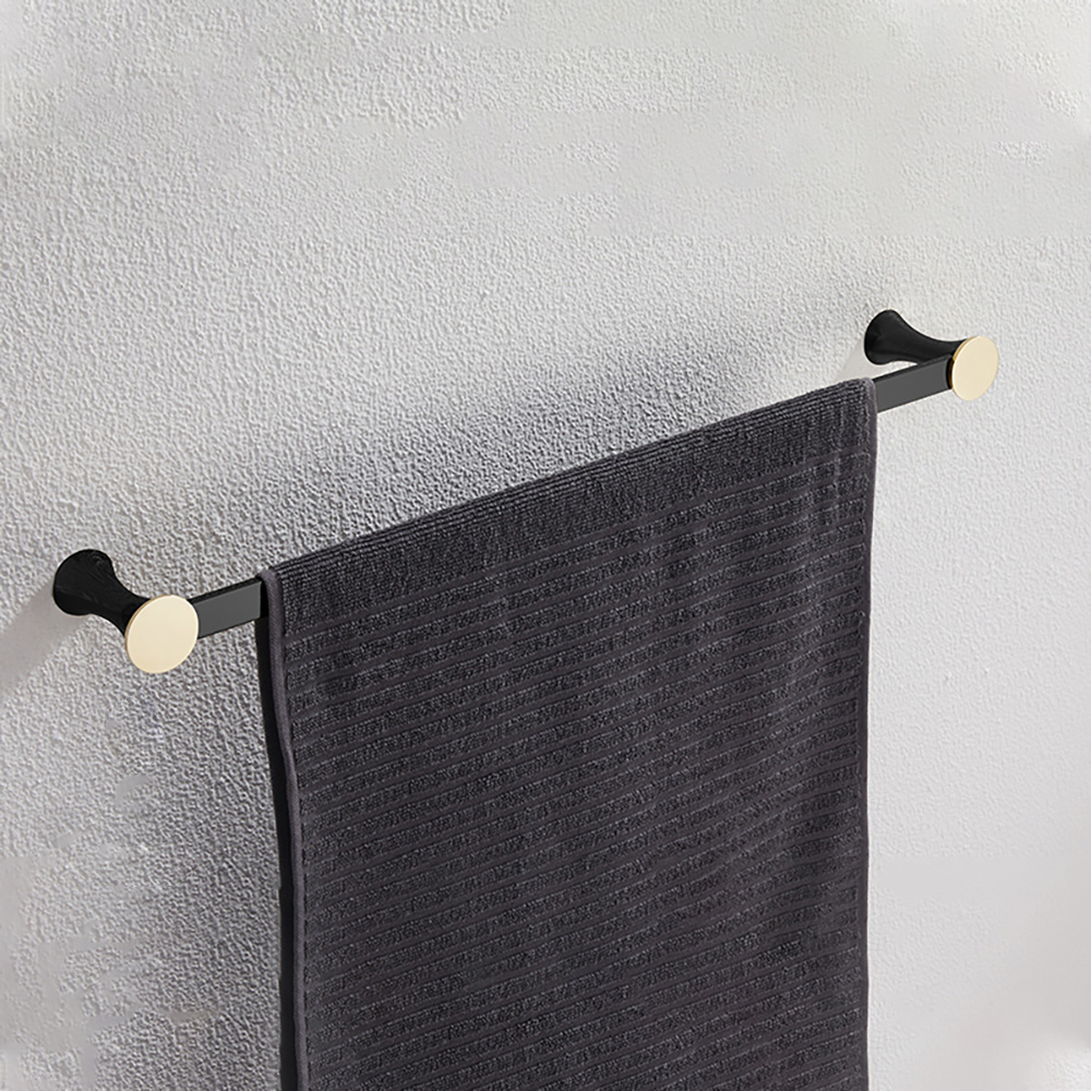 1-bar Modern Copper Minimalist Towel Rack For Bathroom